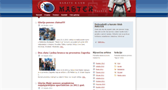 Desktop Screenshot of karate-master.hr