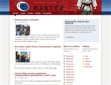 Tablet Screenshot of karate-master.hr